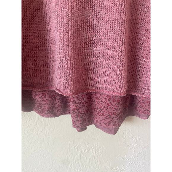 Catherine Lillywhite Mohair Boho Ditzy Floral Print Sweater Italy Cottagecore - Picture 3 of 7